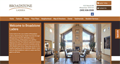 Desktop Screenshot of liveatbroadstoneladera.com